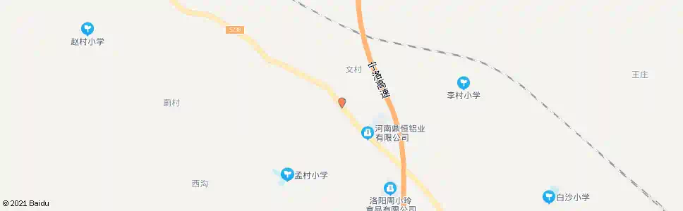 洛阳孟村_公交站地图_洛阳公交_妙搜公交查询2024