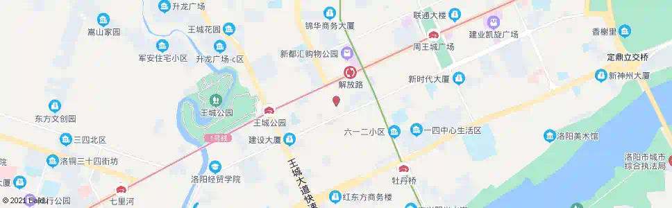 洛阳纱厂南路凯旋西路口_公交站地图_洛阳公交_妙搜公交查询2024