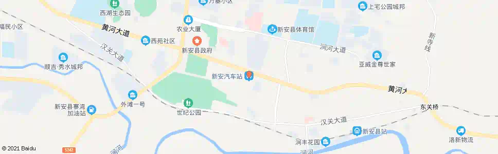 洛阳新安汽车站(招呼站)_公交站地图_洛阳公交_妙搜公交查询2024