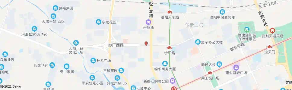 洛阳纱厂路口西_公交站地图_洛阳公交_妙搜公交查询2024