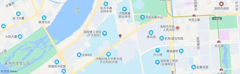 洛阳学子街开元大道口_公交站地图_洛阳公交_妙搜公交查询2024