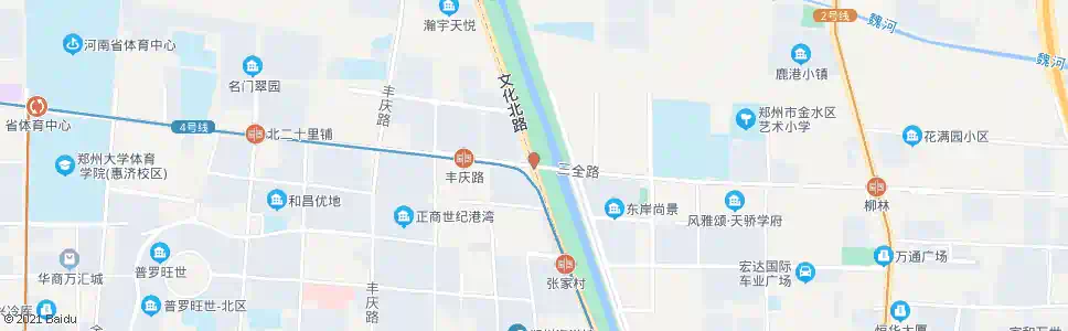 郑州文化路三全路站_公交站地图_郑州公交_妙搜公交查询2024