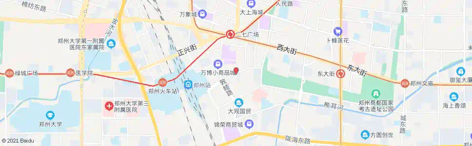 郑州大同路德化街站_公交站地图_郑州公交_妙搜公交查询2024