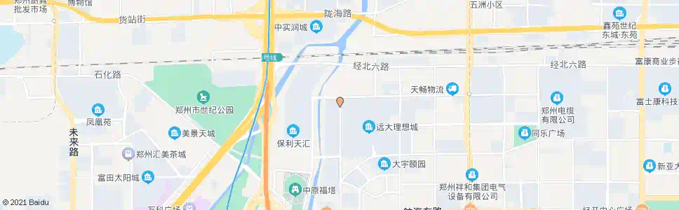 郑州朝凤路经北五路_公交站地图_郑州公交_妙搜公交查询2024