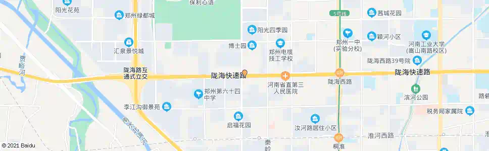 郑州华山路陇海路_公交站地图_郑州公交_妙搜公交查询2024