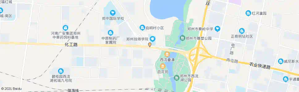 郑州化工路瑞达路_公交站地图_郑州公交_妙搜公交查询2024