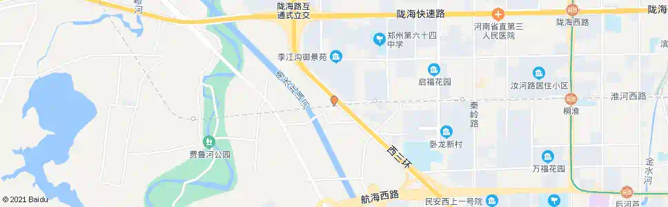 郑州汝河路李江沟_公交站地图_郑州公交_妙搜公交查询2024