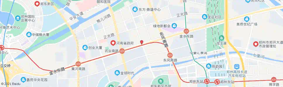 郑州金水东路众旺路_公交站地图_郑州公交_妙搜公交查询2024