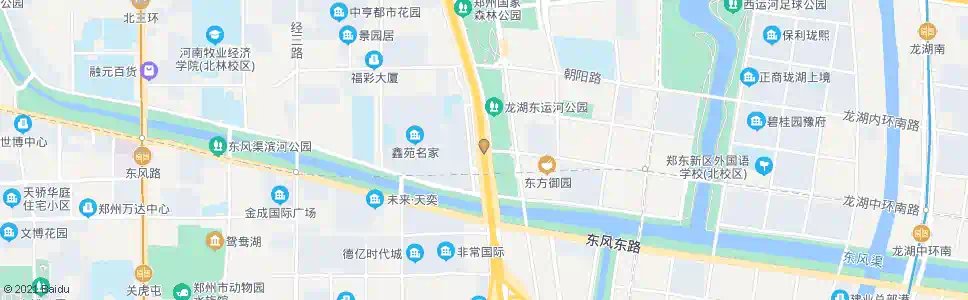 郑州中州大道鑫苑路_公交站地图_郑州公交_妙搜公交查询2024