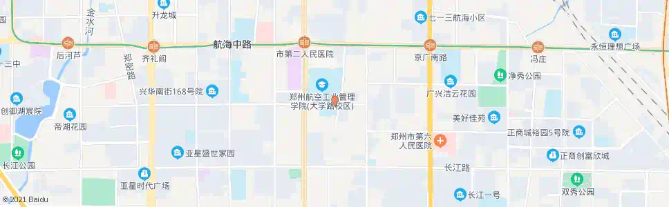 郑州长江路建云路_公交站地图_郑州公交_妙搜公交查询2024