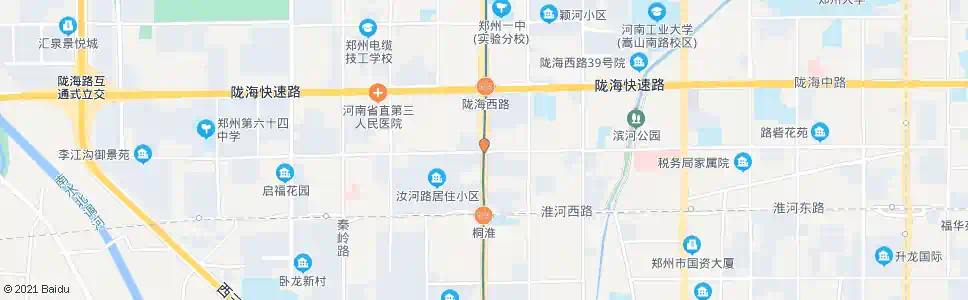 郑州桐柏路汝河路_公交站地图_郑州公交_妙搜公交查询2024