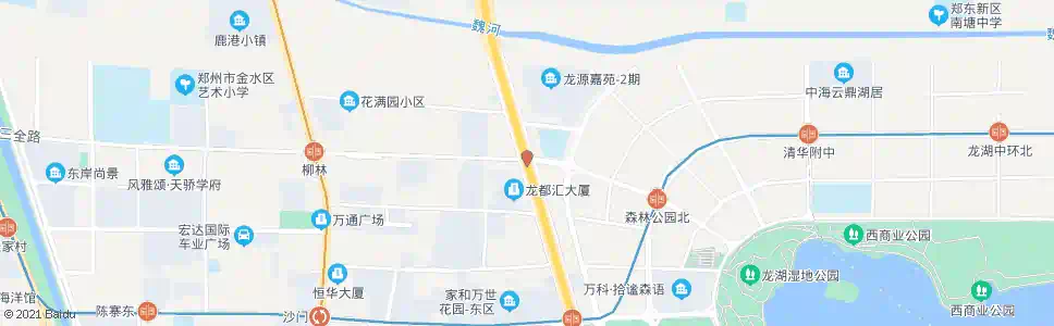 郑州三全路中州大道_公交站地图_郑州公交_妙搜公交查询2024