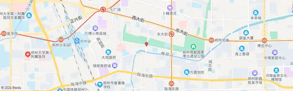 郑州南大街城南路_公交站地图_郑州公交_妙搜公交查询2024