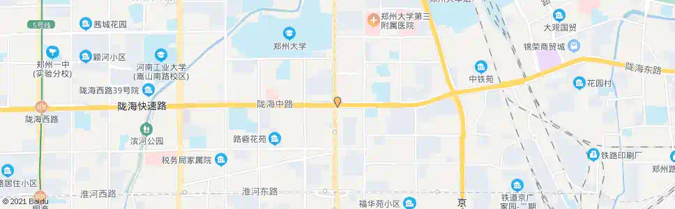 郑州陇海路大学路站_公交站地图_郑州公交_妙搜公交查询2024