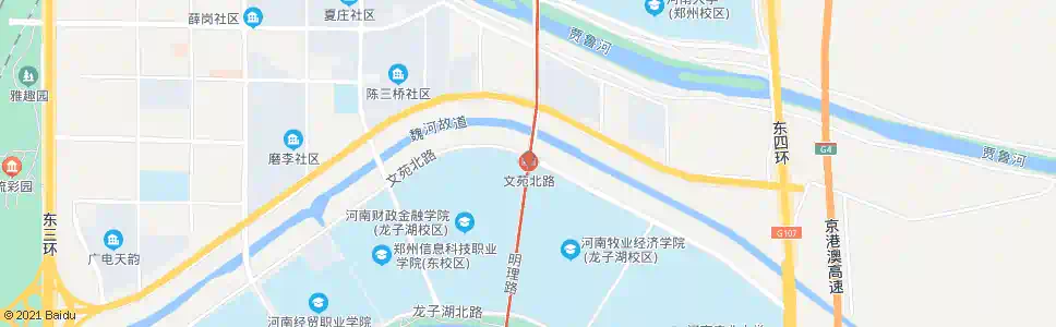 郑州文苑路站_公交站地图_郑州公交_妙搜公交查询2024