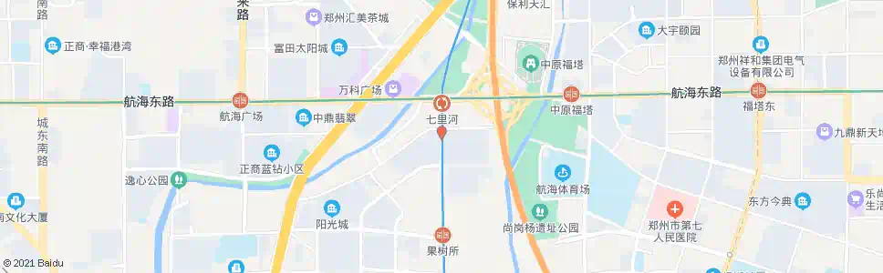 郑州尚义路十八里河路_公交站地图_郑州公交_妙搜公交查询2024