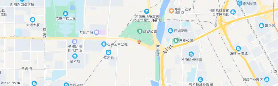 郑州科学大道立交桥_公交站地图_郑州公交_妙搜公交查询2024