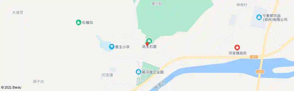 郑州石窟寺_公交站地图_郑州公交_妙搜公交查询2024