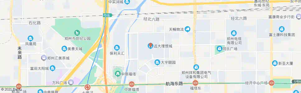 郑州远大理想城_公交站地图_郑州公交_妙搜公交查询2024