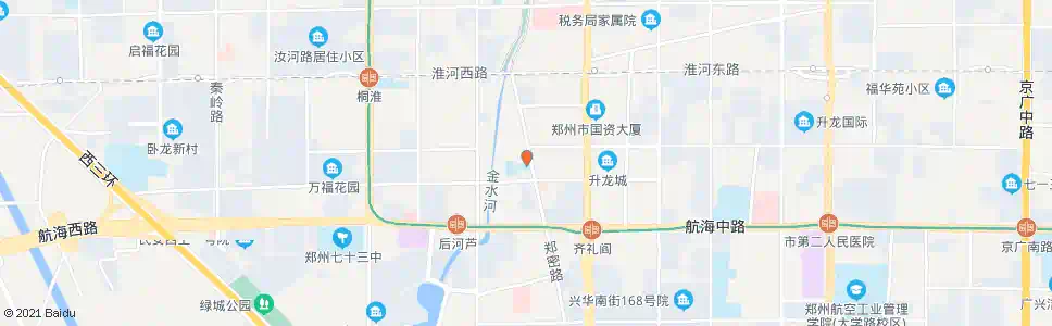 郑州大河路西黄刘_公交站地图_郑州公交_妙搜公交查询2024