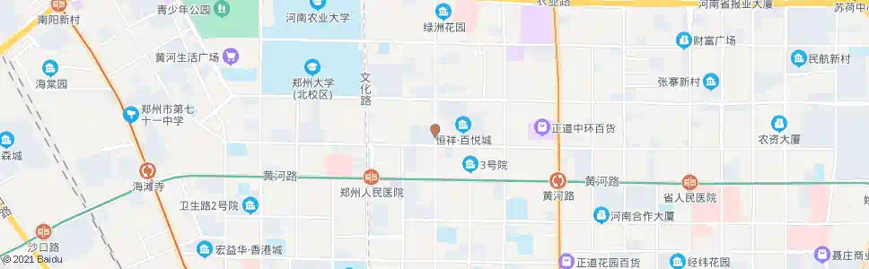 郑州经七路红旗路_公交站地图_郑州公交_妙搜公交查询2024