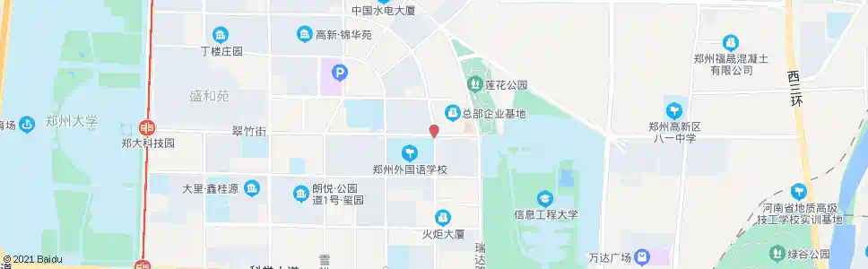 郑州翠竹路金梭路站_公交站地图_郑州公交_妙搜公交查询2024