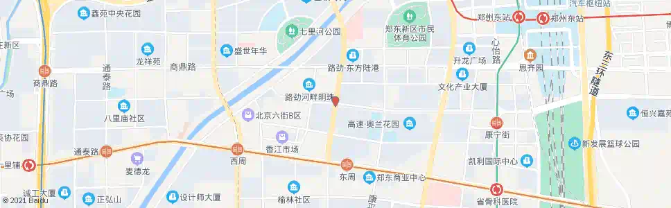 郑州农业南路康宁街_公交站地图_郑州公交_妙搜公交查询2024