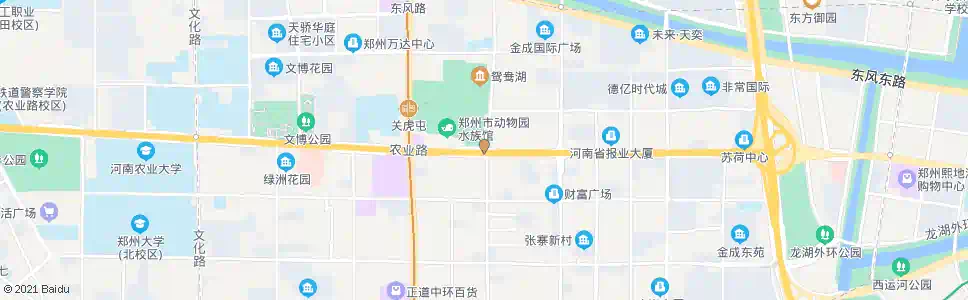 郑州农业路政七街_公交站地图_郑州公交_妙搜公交查询2024