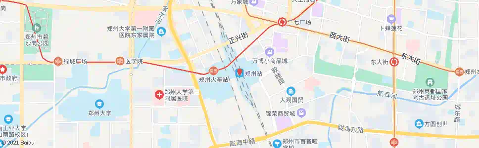 郑州黑庄_公交站地图_郑州公交_妙搜公交查询2024