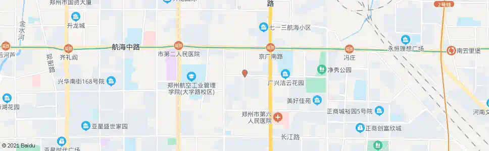 郑州华中路西段_公交站地图_郑州公交_妙搜公交查询2024