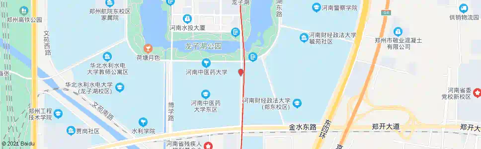 郑州明理路龙子湖南路_公交站地图_郑州公交_妙搜公交查询2024