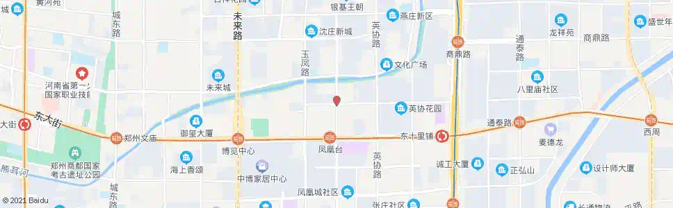 郑州凤鸣路凤台路站_公交站地图_郑州公交_妙搜公交查询2024