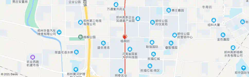 郑州梧桐街长椿路_公交站地图_郑州公交_妙搜公交查询2024