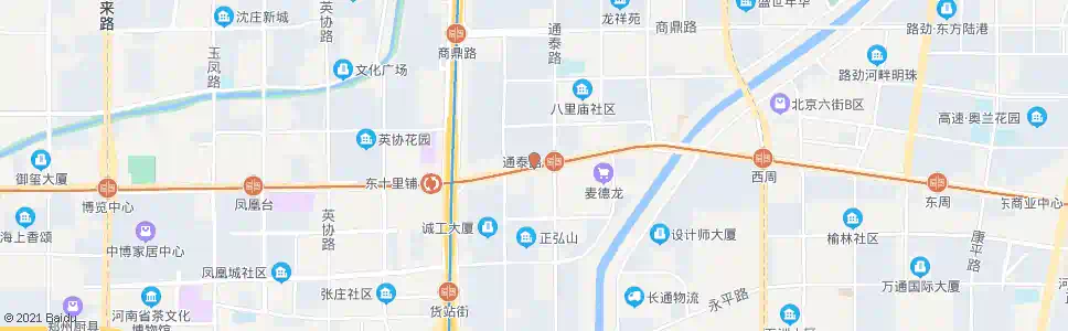 郑州通泰路商都路_公交站地图_郑州公交_妙搜公交查询2024