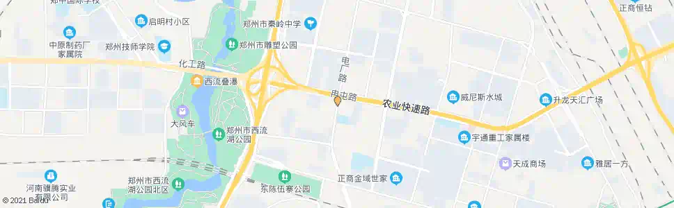 郑州秦岭路化工路站_公交站地图_郑州公交_妙搜公交查询2024