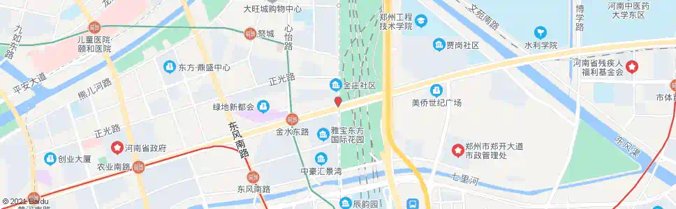 郑州金水东路中兴路_公交站地图_郑州公交_妙搜公交查询2024