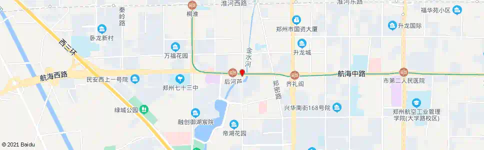 郑州工人路站(BRT)_公交站地图_郑州公交_妙搜公交查询2024