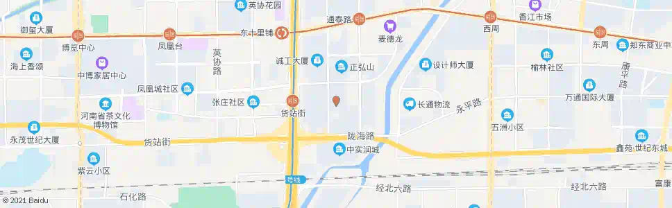 郑州化工路白庄_公交站地图_郑州公交_妙搜公交查询2024