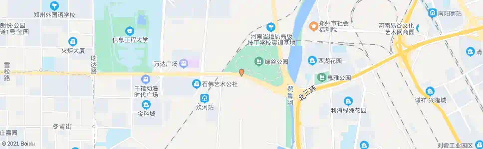 郑州科学大道西三环_公交站地图_郑州公交_妙搜公交查询2024