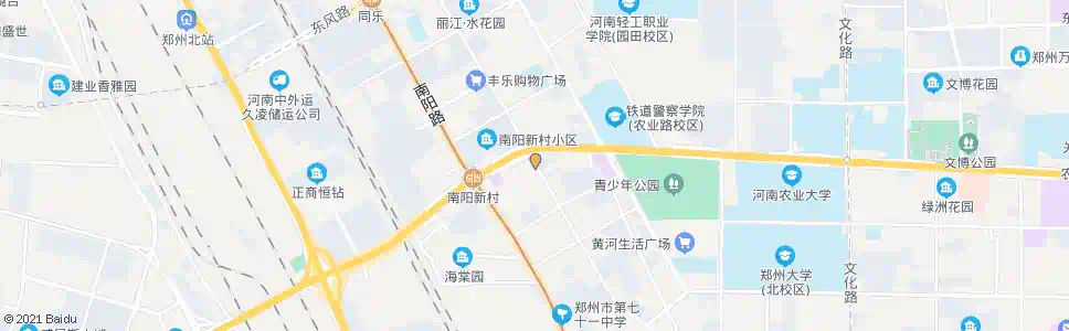 郑州丰乐路农业路_公交站地图_郑州公交_妙搜公交查询2024