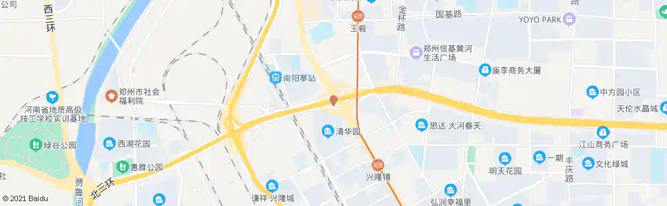 郑州北三环南阳路_公交站地图_郑州公交_妙搜公交查询2024