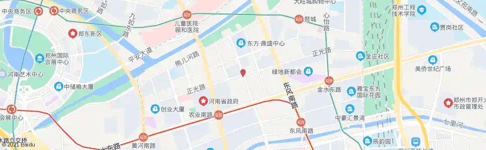 郑州正光路众旺路_公交站地图_郑州公交_妙搜公交查询2024