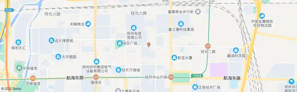 郑州经北二路经开第七大街_公交站地图_郑州公交_妙搜公交查询2024