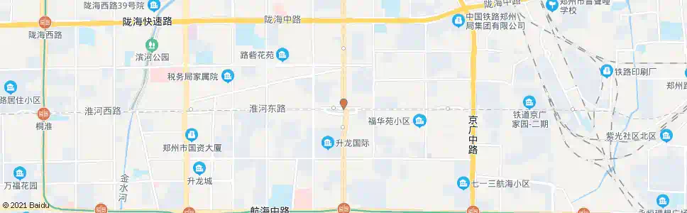 郑州大学路淮河路站_公交站地图_郑州公交_妙搜公交查询2024