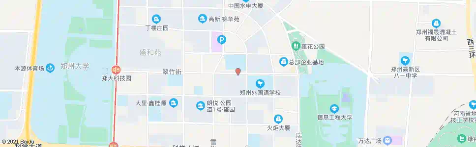 郑州翠竹街郑州外国语学校_公交站地图_郑州公交_妙搜公交查询2024