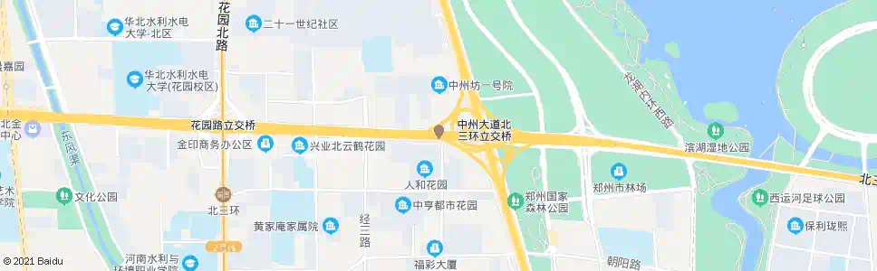 郑州北三环中州大道站_公交站地图_郑州公交_妙搜公交查询2024