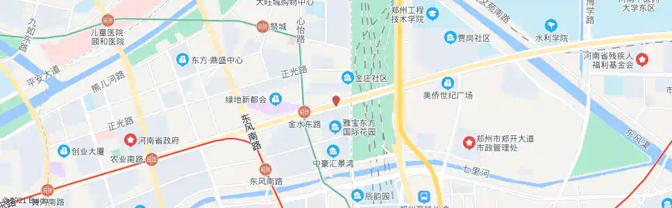 郑州中兴路金水东路站_公交站地图_郑州公交_妙搜公交查询2024