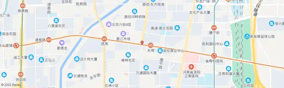 郑州商都路东周村_公交站地图_郑州公交_妙搜公交查询2024