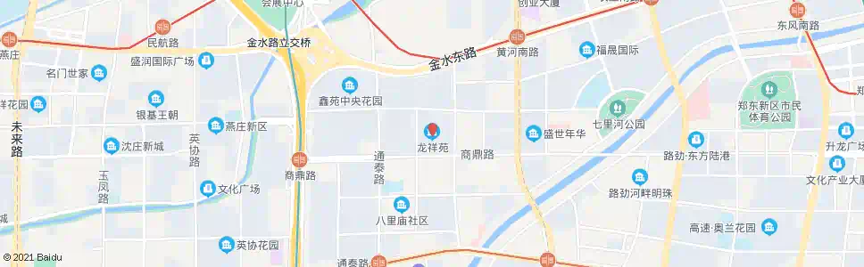 郑州龙祥苑社区_公交站地图_郑州公交_妙搜公交查询2024