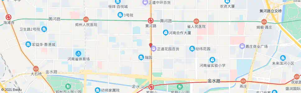 郑州花园路口站_公交站地图_郑州公交_妙搜公交查询2024